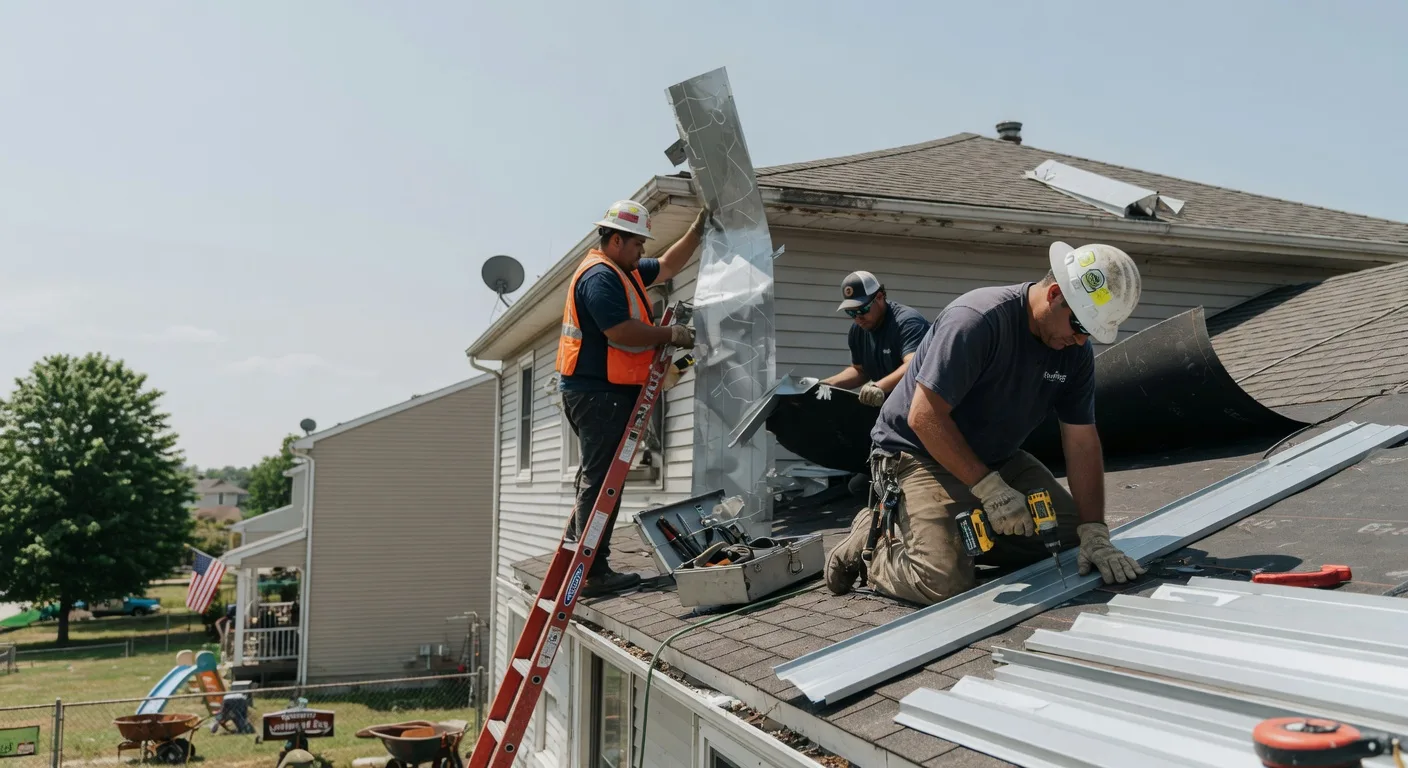 Metal Roof Repair in Staffordsville, KY